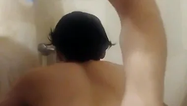 An impudent man shaved a hole for a young twink to fuck him hard!