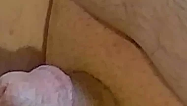 Mature Shaved Cock Jerking and Cumming