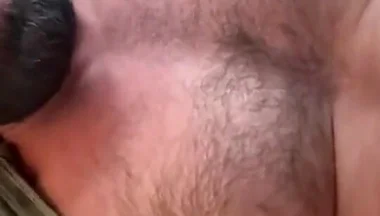 Military Muscle stepdaddy Jerks off