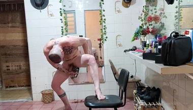 Waxing Anus and Penis