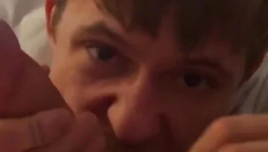 Gave a Juicy Blowjob to a Twink with a Big Dick and Brought Him to Orgasm