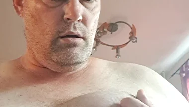 The Slut Just Can't Keep Her Hands off Her Tits