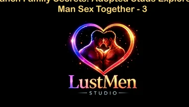 English Audio Gay Sex Story - Ranch Family Secrets: Adopted Studs Explore Raw Man Sex Together - Part 3