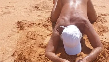 Ladysilva Naked on the Beach Come Fuck My Hot Tanned Ass
