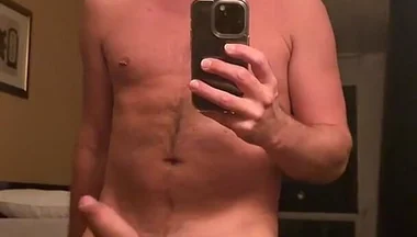 Jerking That Big Morning Wood Boner