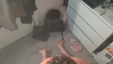 Twinky Little Bro Struggles Taking My Monster Cock