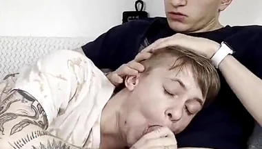 Sucked a Sweet Twink and Brought Him to Orgasm