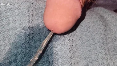 Pissing on Towels and Sheets Before Washing, a Compilation.