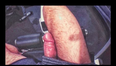 In the Gym I Couldn't Hide My Huge Erection (it Goes Wrong!)