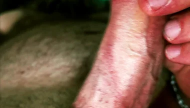 Extreme Close up Handjob - Watch This Cock Shower the Camera in Cum!