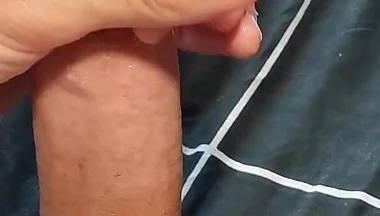 A Juicy Big Beautiful Cock Cums Powerfully and Moans