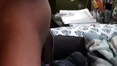 Kennie Jai Gets Sucked and Cums All Over Bears Face!