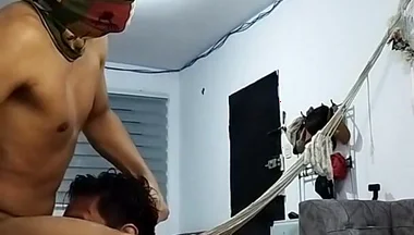 I Fuck His Mouth While Watching Porn