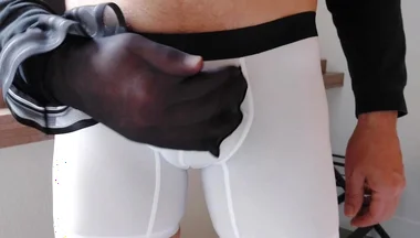 Sexy Underwear Cum Hand