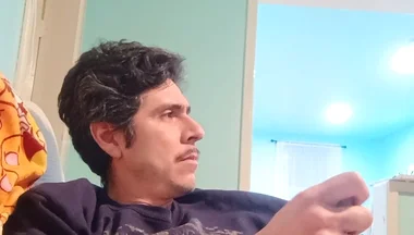Cozy Masturbation Handsome Big Dicked stepdaddy