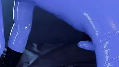 Rubber Sheath Teasing