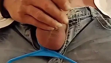 A Big Cock Cums Out of the Closet
