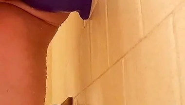 Bathroom Dildo Fun.