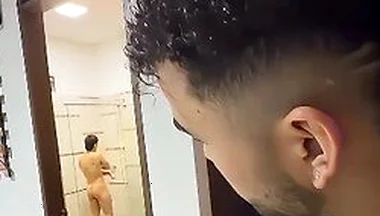 I Surprise My Stepbrother-in-law In The Shower And Fuck Him While My Stepsister Is Not At Home
