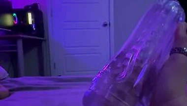 Testing Out My Brand New Toy *loud Moaning And Huge Cumshot