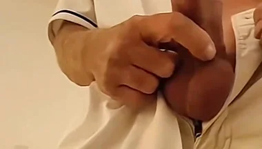Big Cock Baseball Home Run Cumshot