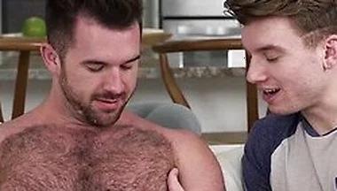 Forget Dating Apps: Stepbro Caden Dior Sucks And Rides Jace Starr Raw