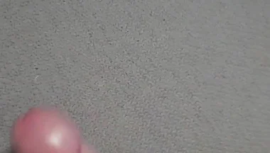 Tattooed Stud Blows Fat Load All Over the Blanket
