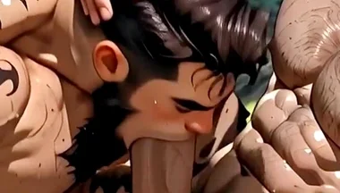 Big Cock Stretches Tight Butthole Wide Open Cumshot