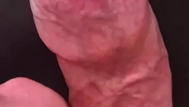 Playing with My Tight Uncut Foreskin