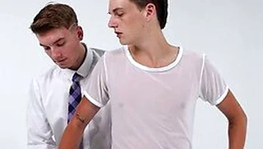 Faithfully Subordinated: Elder Caden Dior Takes Nathan Bicks Raw And Creampied