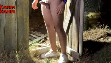Emptying My Alpha Balls at the Shed