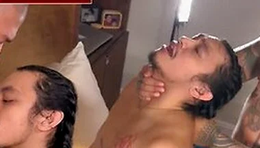 Arching Back Of Sexy Sireno Is Perfect For Damian Dragons Dick