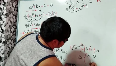 29 Algebra: Sexual Demonstration of the Equation of the Second Degree