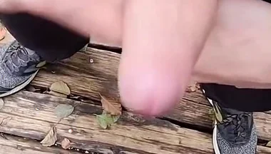 Getting Fuck in Cruising Area and Swallow Stranger Cum
