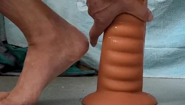 I Sit on Big Dildos