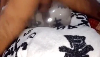 I Fucked an Inflated Condom and Left It Full of Milk