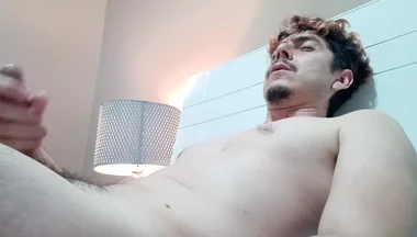 Very Thick Cum in My Hotel Room