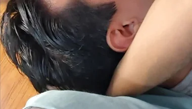 Short: He Wasn't Breathing, He Just Let Black Cock Go Through His Throat