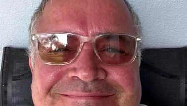 Man Smiling in the Morning