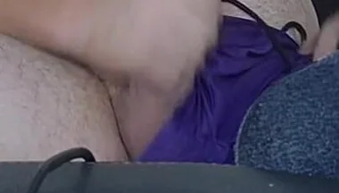 Cumming in Panties at the Truck Stop.