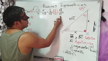 16 Trigonometry: 45 Angle - Trigonometric Ratios