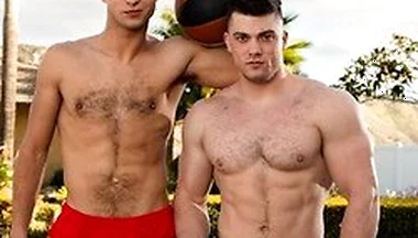 Bouncing Balls & Toned Bodies Elliot Finn Gets Slammed By Collin Simpson