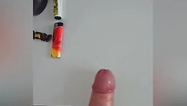 Want A Cocktail? I Put A Drink Stirrer And Urethral Vibrator Down My Cock Hole