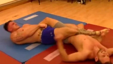 Aaron Vs Matt Submission Wrestling
