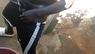 Watch Me Stroke My Hard Cock in the Mud, You Better Beg for Every Drop