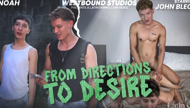 Wet Towel and Hard Cock: John Bleck Gets Lost and Noah Invites Him to Fuck