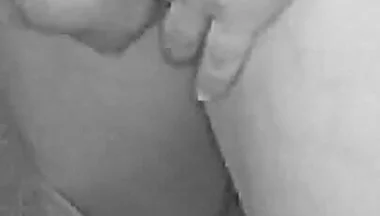 Amateur Straight Boy Peeing Hands Free Caught on Night Vision Cam