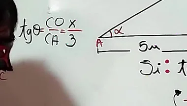 27 Trigonometry Calculate the Height and Area of the Triangle - Sexual Mathematics - Azaghal Soul