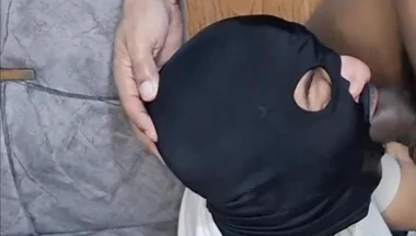 Giving Him Milk to Swallow