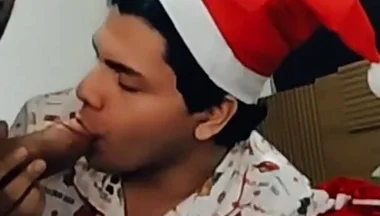 Sitting on Santa's Lap